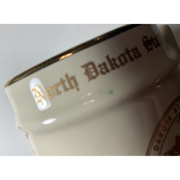 Vintage North Dakota State University College Beer Stein Mug RARE MINTY - Picture 3 of 6